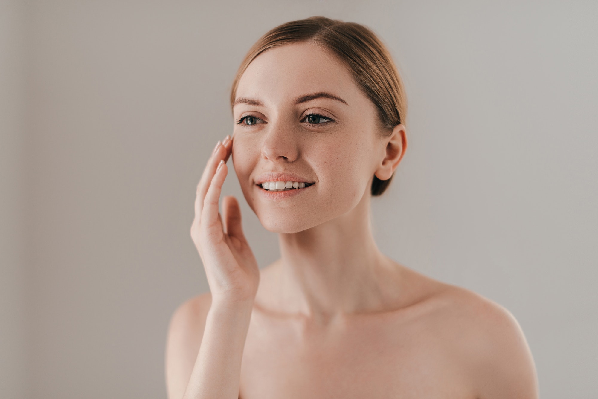 Perfect skin.